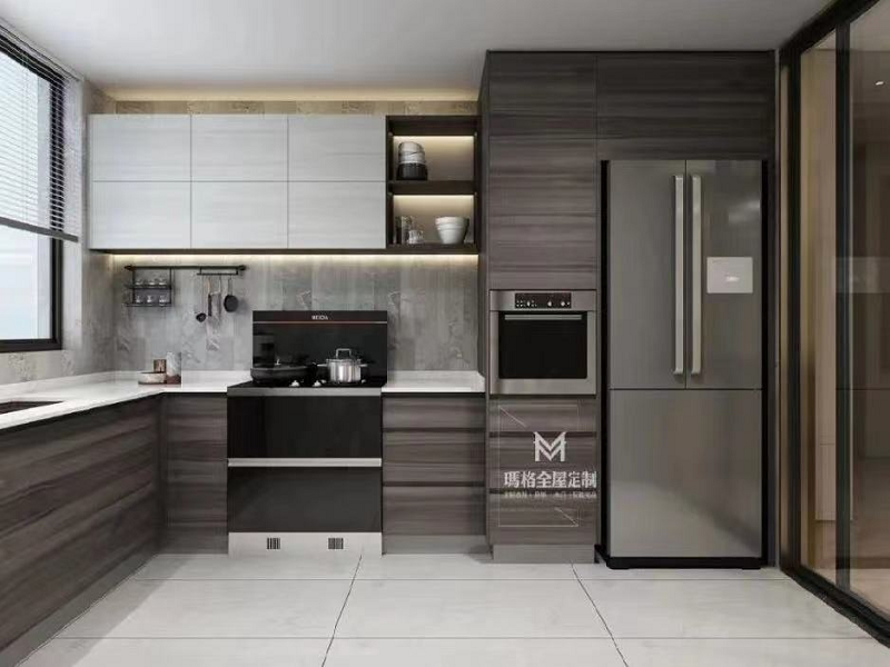 玛格2021年高颜值厨房设计，让下厨不累，收纳翻倍