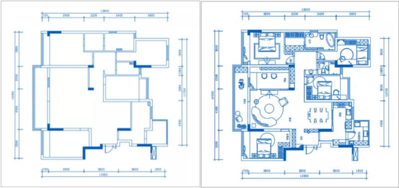 典雅沉静的美式家居设计：美式简约+色彩混搭 ，惊艳了整个家！(图3)